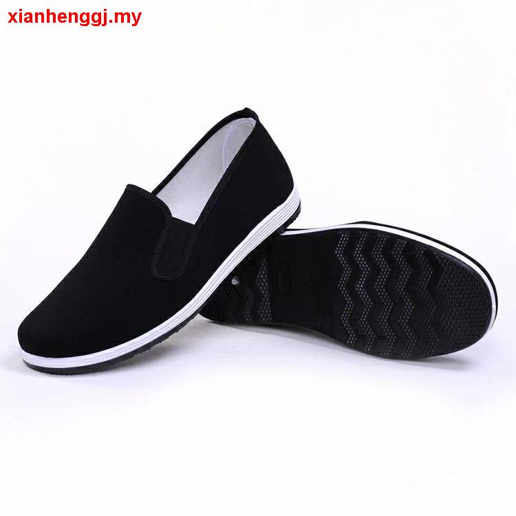Giày vải đen thoáng khí chống trượt cho nam