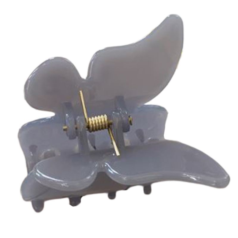 Kẹp Tóc Càng Cua Bằng Acrylic Màu Sắc Ngọt Ngào Phong Cách Pháp Cổ Điển Thời Trang Cho Nữ