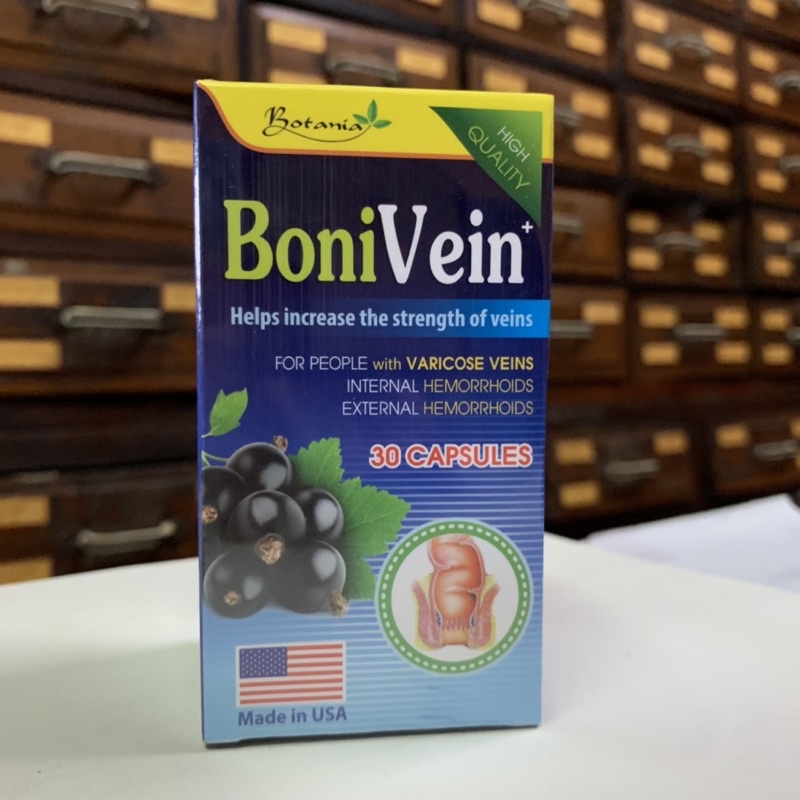 BoniVein - Giãn tĩnh mạch - trĩ