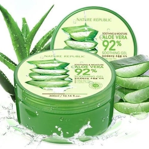 Gel lô hội dưỡng ẩm đa năng NATURE REPUBLIC Soothing & Moisture Aloe Vera 92% Soothing Gel 300ml