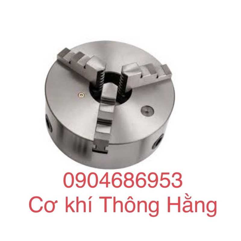 Mâm cặp 3 chấu máy tiện K11-100, phi 100mm, hàng chính hãng n