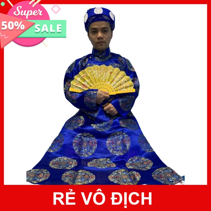 🌺🌺 ÁO DÀI NAM, áo đồng tiền dài nam gấm thượng hải hàng cao cấp