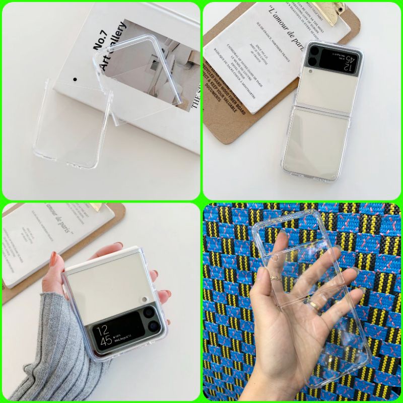 Ốp lưng Samsung Z Flip 4 / Zflip 4 cứng siêu trong mỏng ôm máy