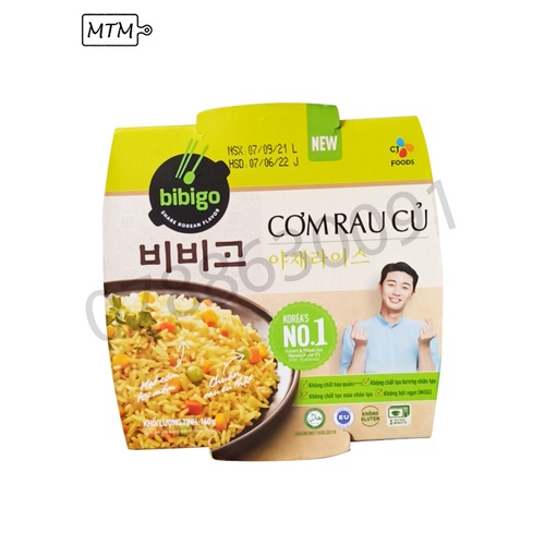 Cơm Rau Củ Hàn Quốc - Bibigo hộp 160G