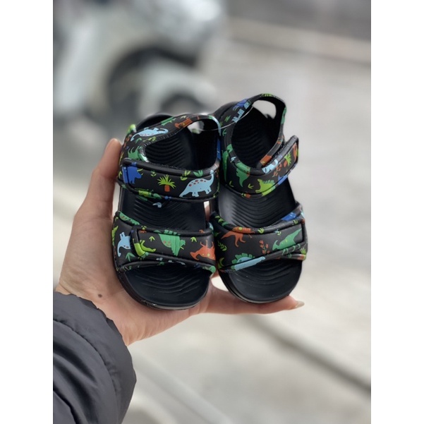 Dép quai siêu nhẹ hình khủng long cho bé