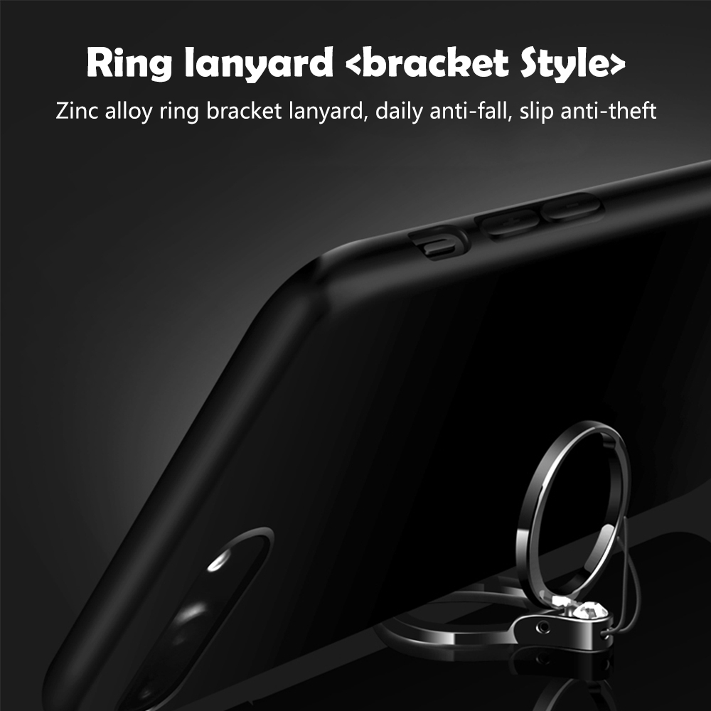 Phone Ring Lanyard Short Simple Application for Apple Android Phone Anti-fall Universal Phone Bracket Chain Metal Bracket