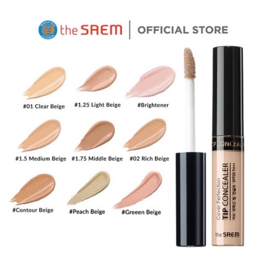 Che khuyết điểm tip concealer thương hiệu The seam