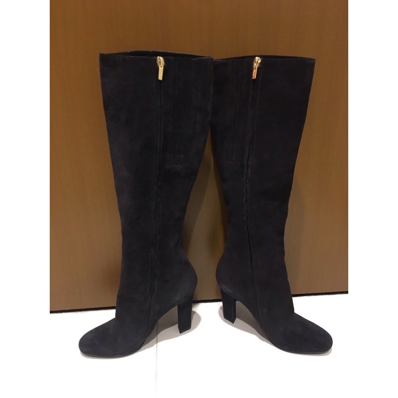 giầy boot của ý hiệu salvatore ferragamo size 7m auth