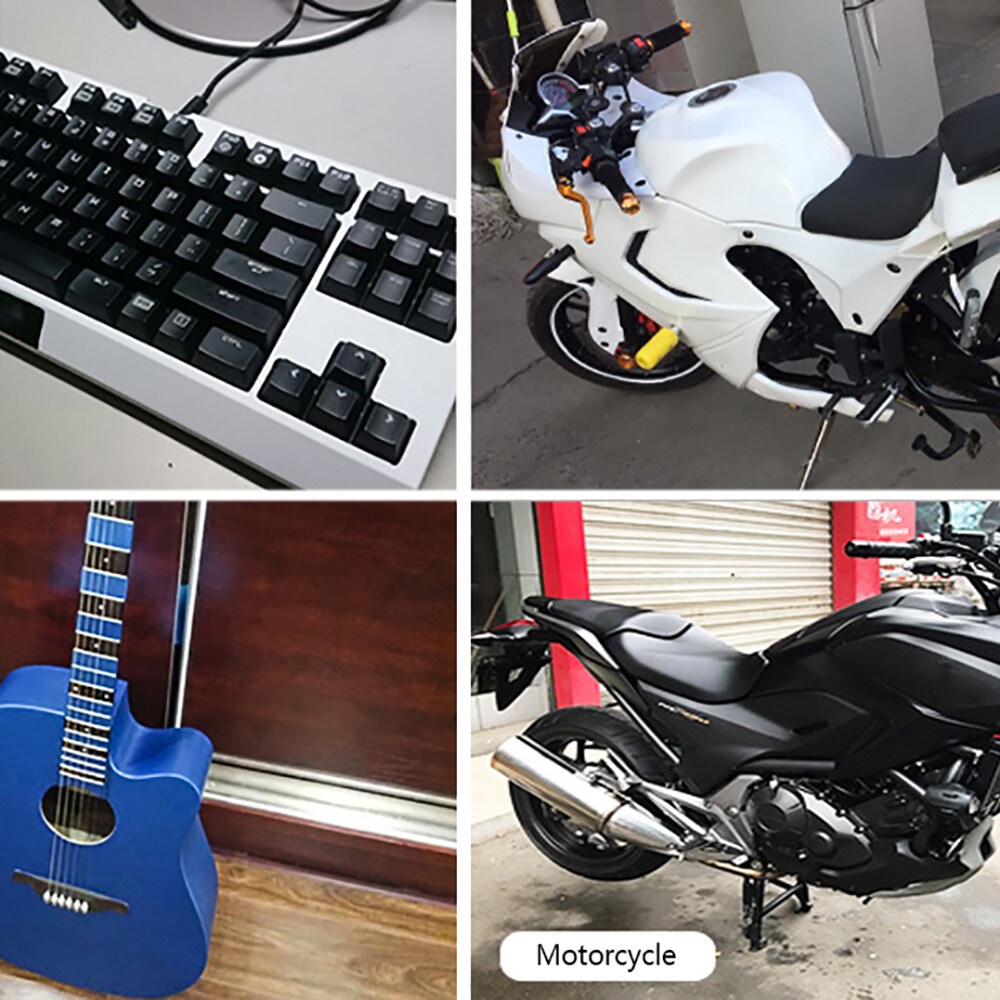 Miếng Dán Đề Can Vinyl Sợi carbon Sáng Bóng Chống Nước 10/30x100cm Chống Thấm Nước Cho Xe Hơi Xe Máy Xe Tải