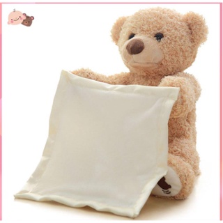 [Sẵn Hàng, Siêu Rẻ] Thú Nhồi Bông Con Gấu Ú Òa Peekaboo, Thú Nhồi Bông Dỗ Trẻ Em Nhỏ Đỡ Khóc,Gấu Bông Điện Tử Thông Minh