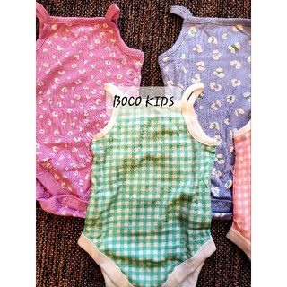 [Auth] Set 5 bodysuit 2 dây bé gái George