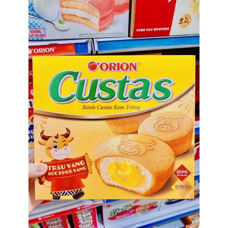 BÁNH TRỨNG CUSTAS ORION 282g
