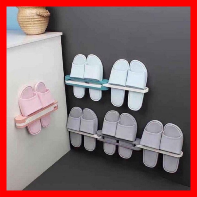 [GIÁ GỐC] KỆ ĐỂ DÉP DÁN TƯỜNG THÔNG MINH