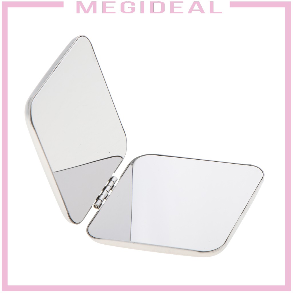 [Hàng mới về] Gương trang điểm mini bỏ túi phóng to bằng thép không gỉ | BigBuy360 - bigbuy360.vn