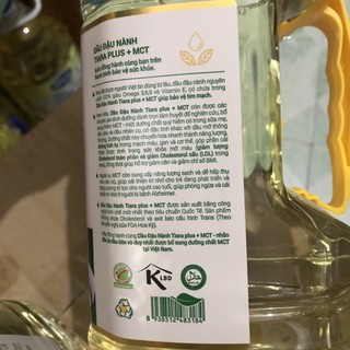 Dầu ăn Đậu Nành Tiara 2Lit