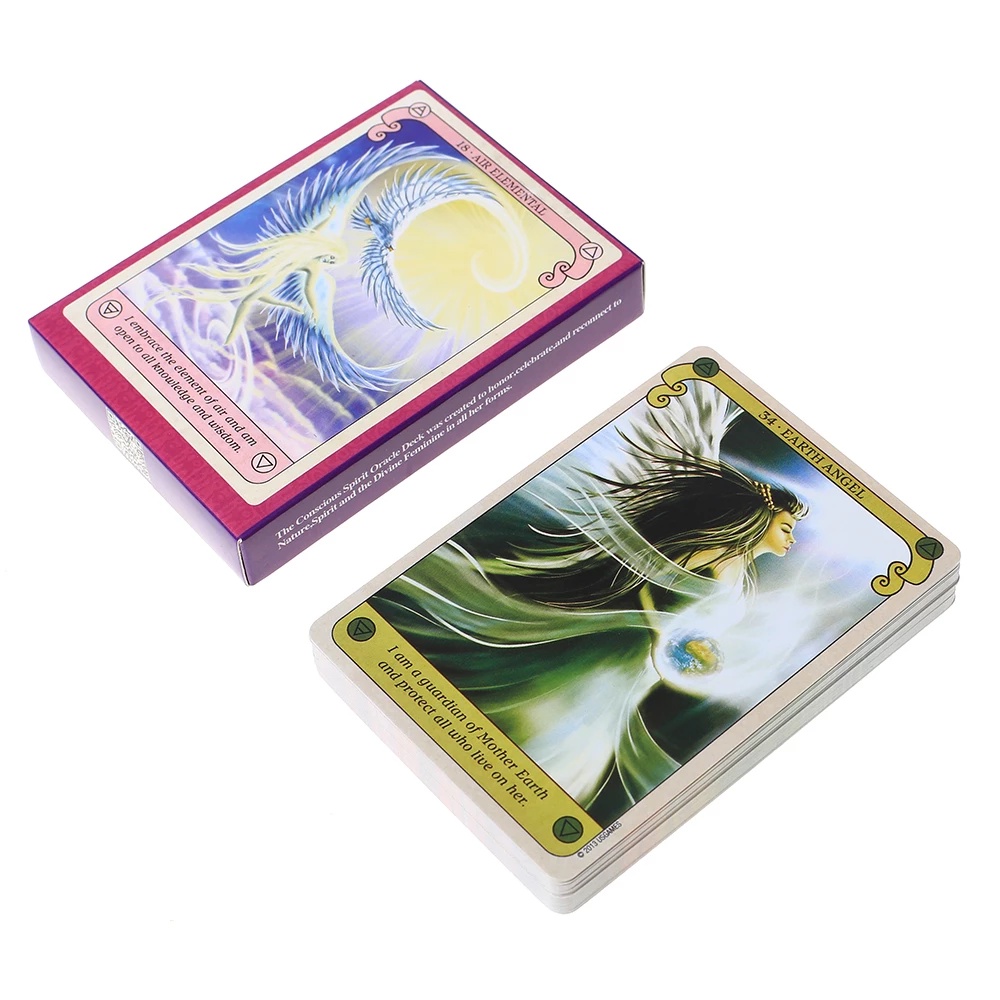 44 Pcs Oracle Tarot conscious spirit oracle cards