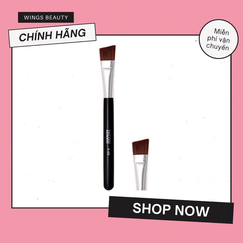 Cọ tán kem nền VACOSI - Angled Foundation