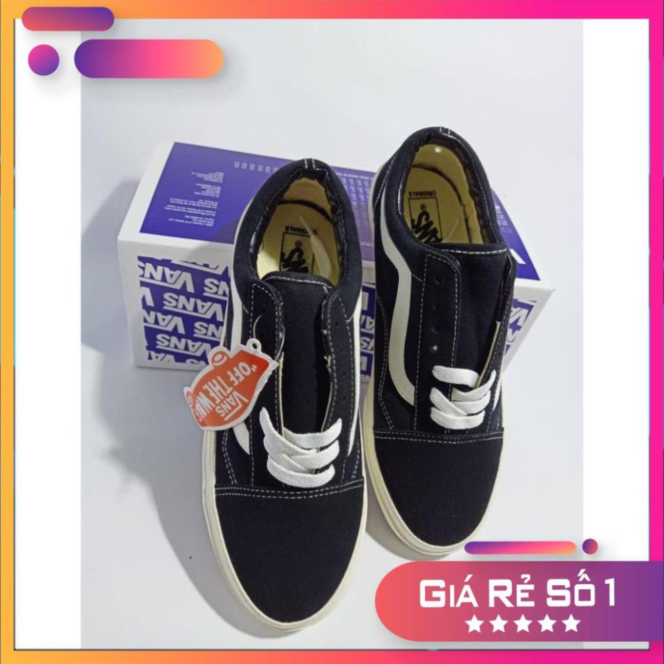 Giày Vans Đen Vault Nam Nữ Siêu Đẹp [Full Bill Box - Free Ship]