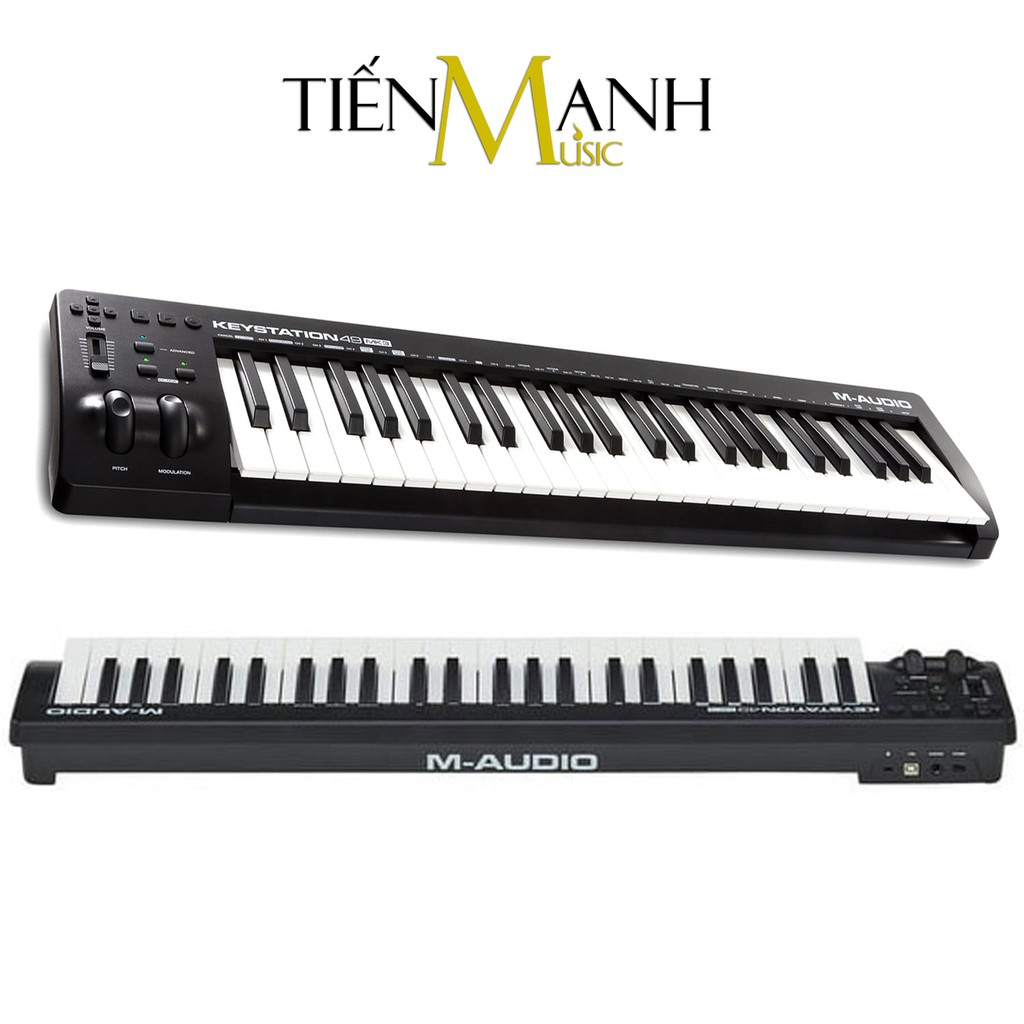 Đàn M-Audio Keystation 49 Phím MK3 MIDI Keyboard Controller MKIII MAudio Bàn phím làm nhạc - Sản xuất âm nhạc producer