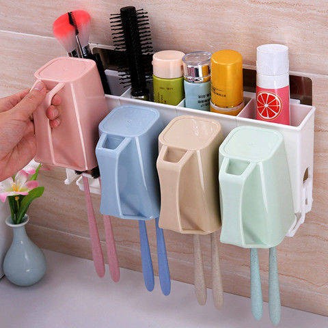 kệ lò vi sóngđời Giá để bàn chải đánh răng, giá không cần đục lỗ, treo tường | BigBuy360 - bigbuy360.vn