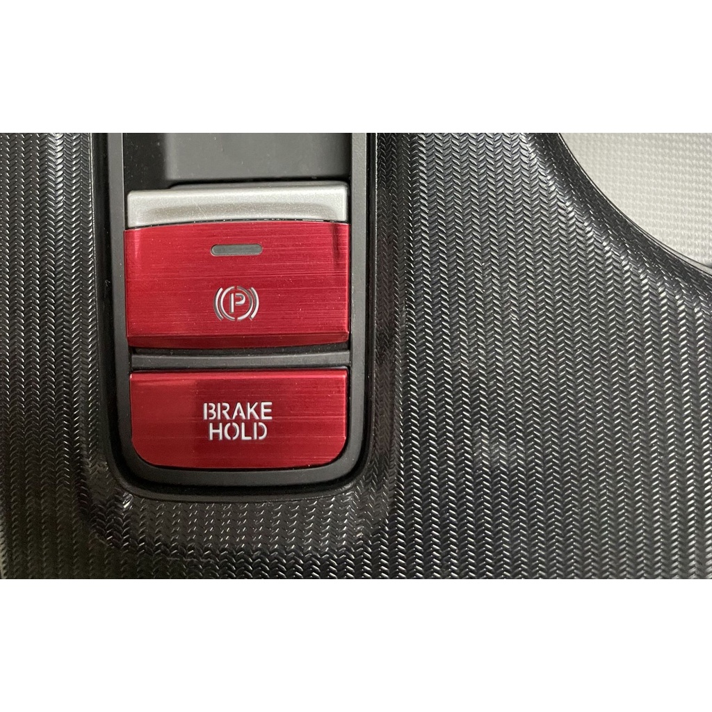 Set 2 / 11 Miếng Dán Hợp Kim Nhôm Trang Trí Nút Điều Khiển Cửa Sổ Xe Hơi Honda HRV HR-V Vezel 2021-2023