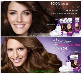 Thuốc nhuộm tóc dạng bọt Pecfect Mousse