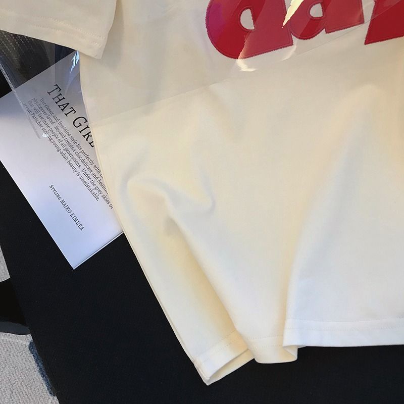 Áo Thun Tay Ngắn In Chữ Thiết Kế Mới Thời Trang Mùa Hè Dành Cho Nữ