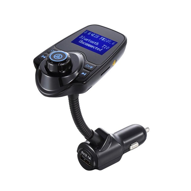 Củ Sạc Trên Ô Tô Bluetooth Không Dây Tích Hợp Fm Transmitter Mp3 Radio Bộ Sạc Usb