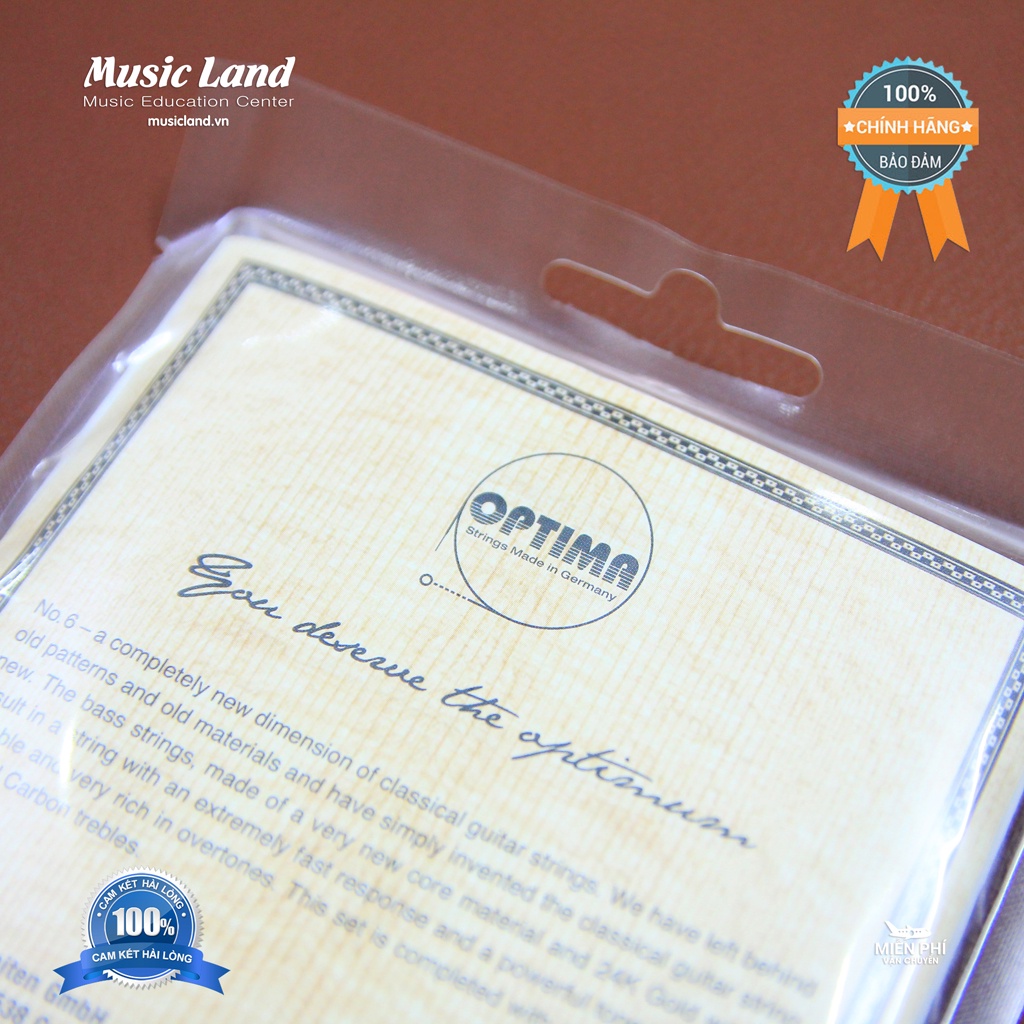 Dây Đàn Guitar Classic Optima N06-GCHT 24 Carat Gold – Chính Hãng