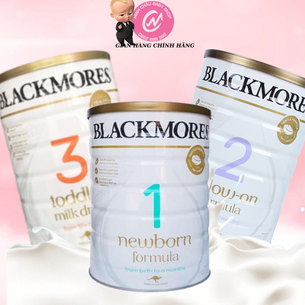 Sữa BLACKMORE 900gr số 1,2,3 ÚC.
