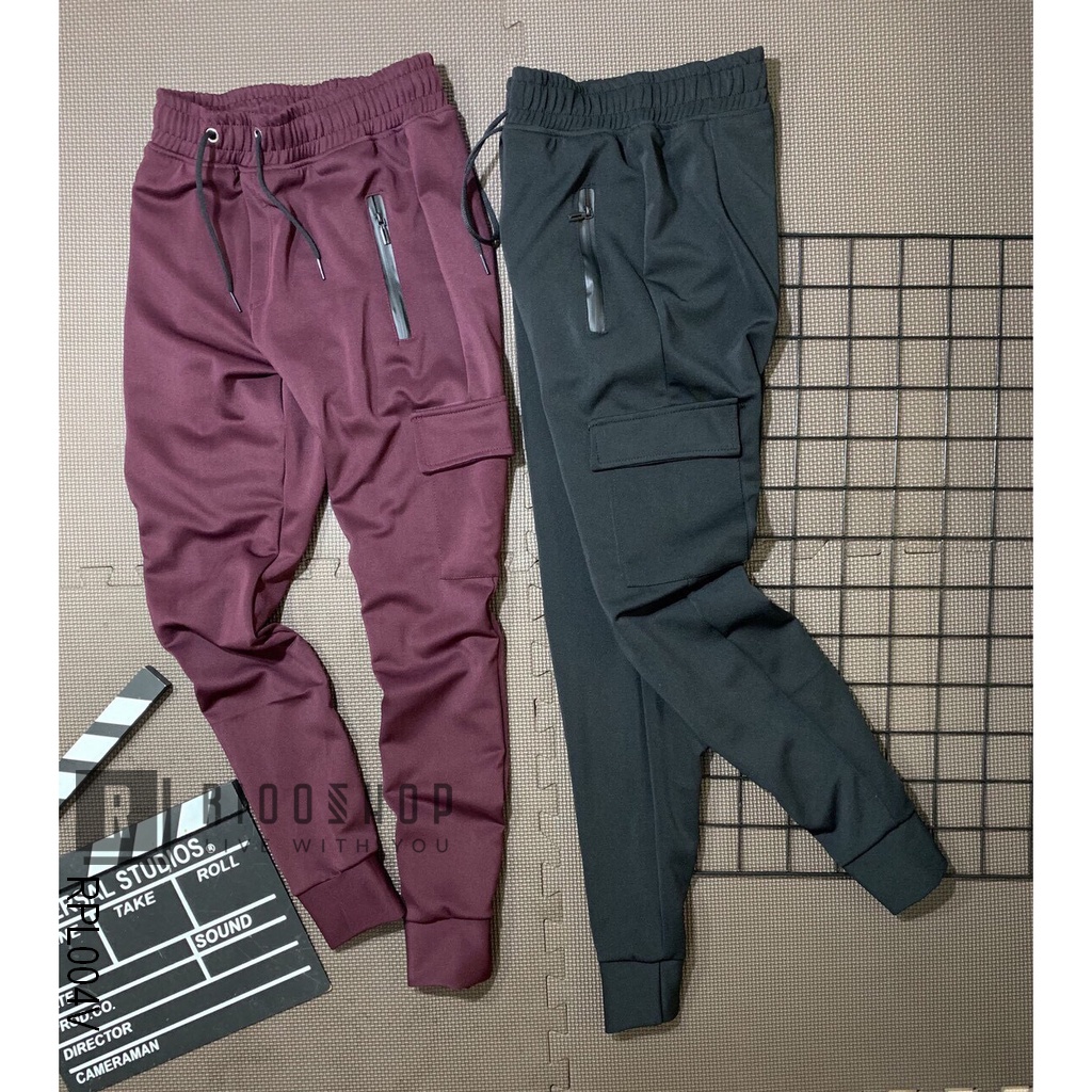 Quần thể thao nam phong cách jogger có túi cực chất RPL004 - quần dài nam Riooshop