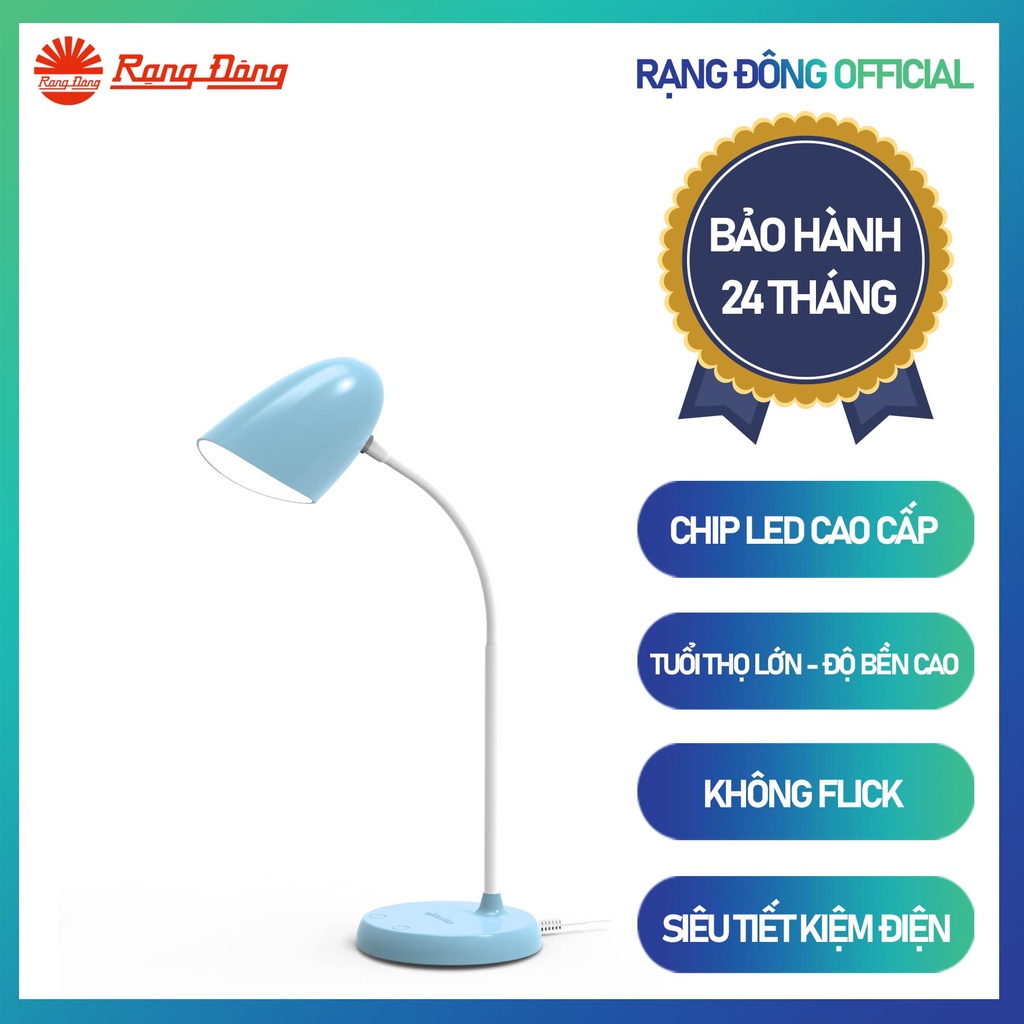 Đèn bàn bảo vệ thị lực RD-RL-38.PLUS 6W Chính hãng Rạng Đông Tây Nguyên