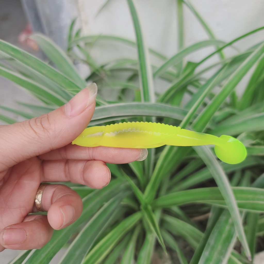 Mồi mềm câu cá lóc Kèm Lưỡi - Nhiều Màu