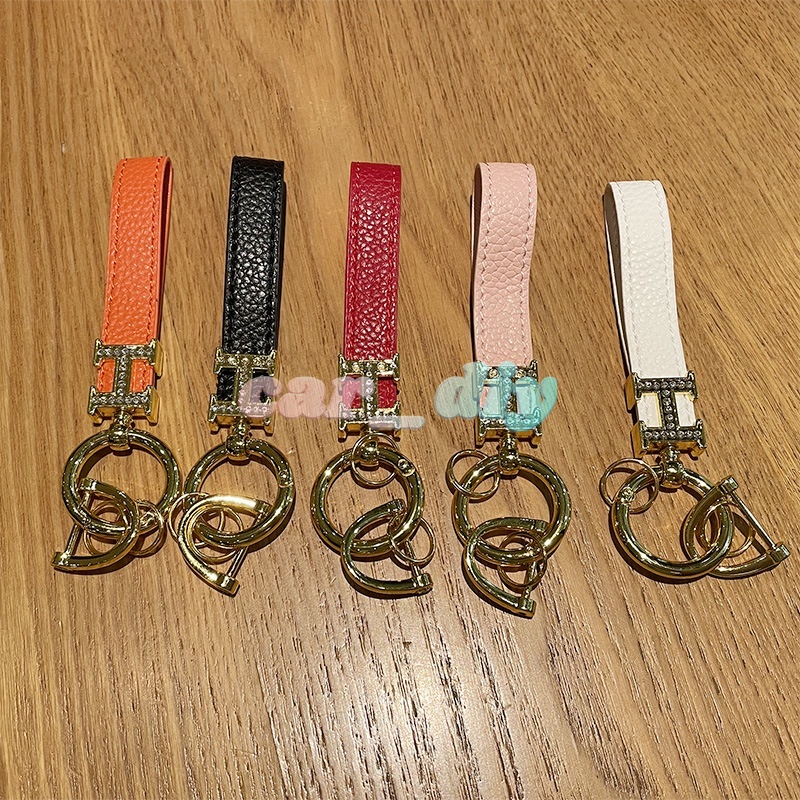 Móc Khóa Da PU Thiết Kế Mới Cao Cấp Thời Trang