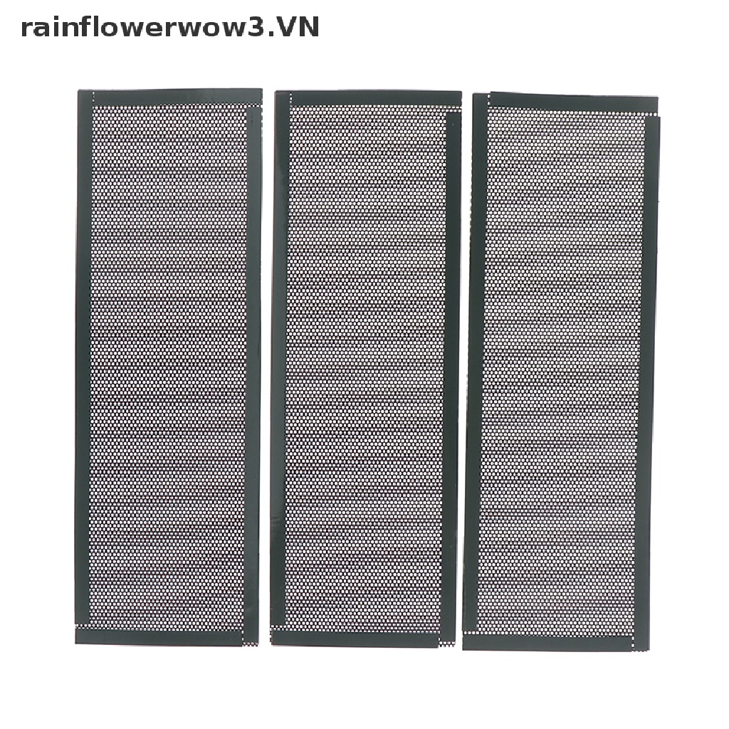 【Hot】 3Pcs PVC Dust Filter Universal DIY Shield Back Plate For Computer Chassis I/O （L）