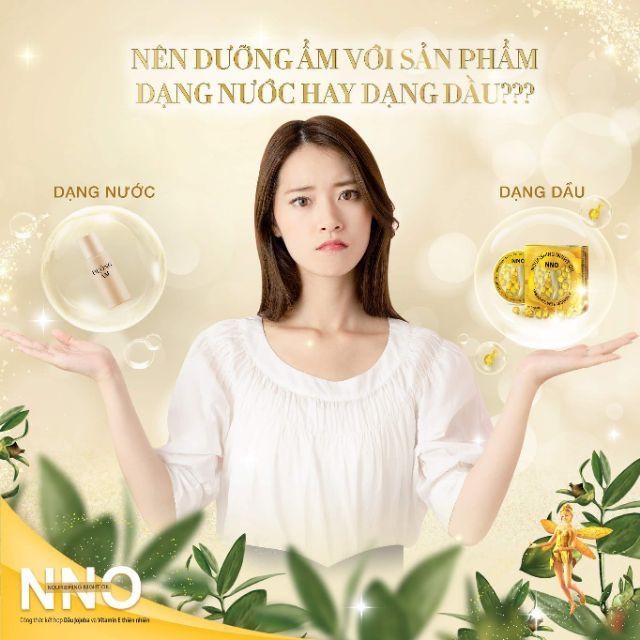 ✅[CHÍNH HÃNG] Dầu dưỡng ẩm NNO - Vitamin E tự nhiên (1 hộp * 30 viên)