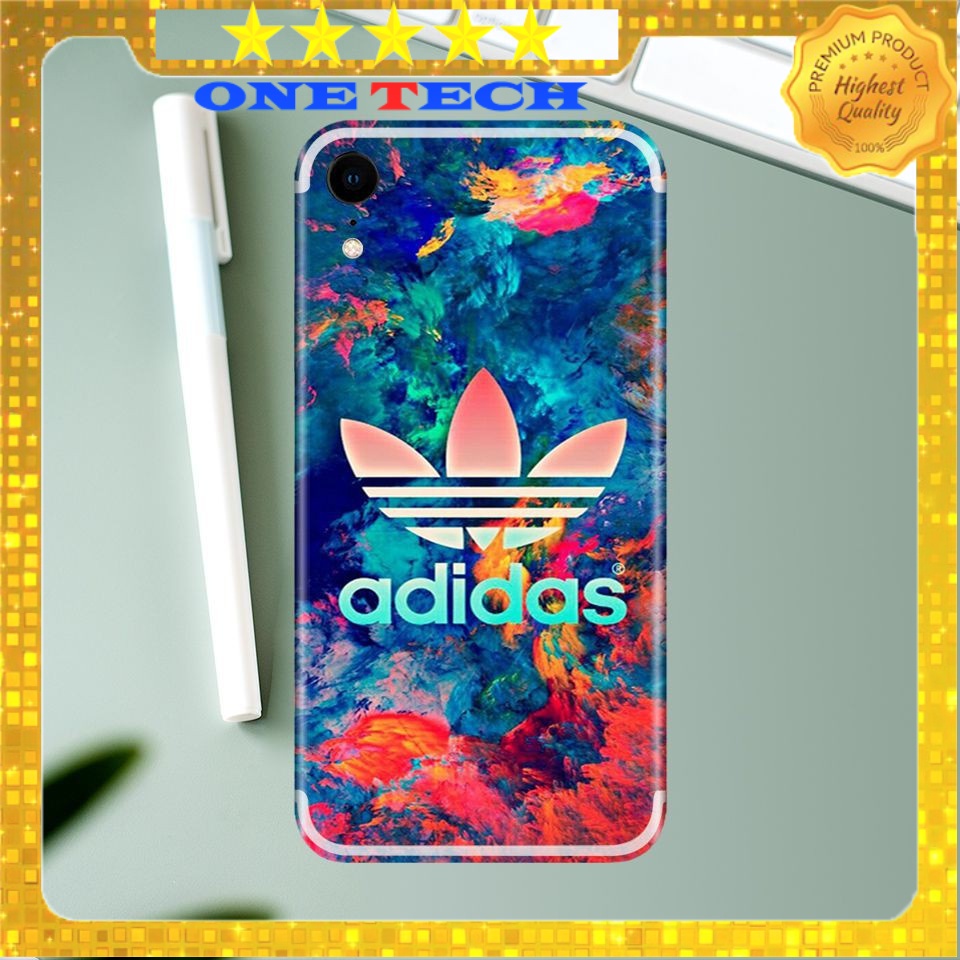 Miếng dán điện thoại, miếng dán Skin iphone chống xước, in hình thiết kế adiddas (Mã: atk072)
