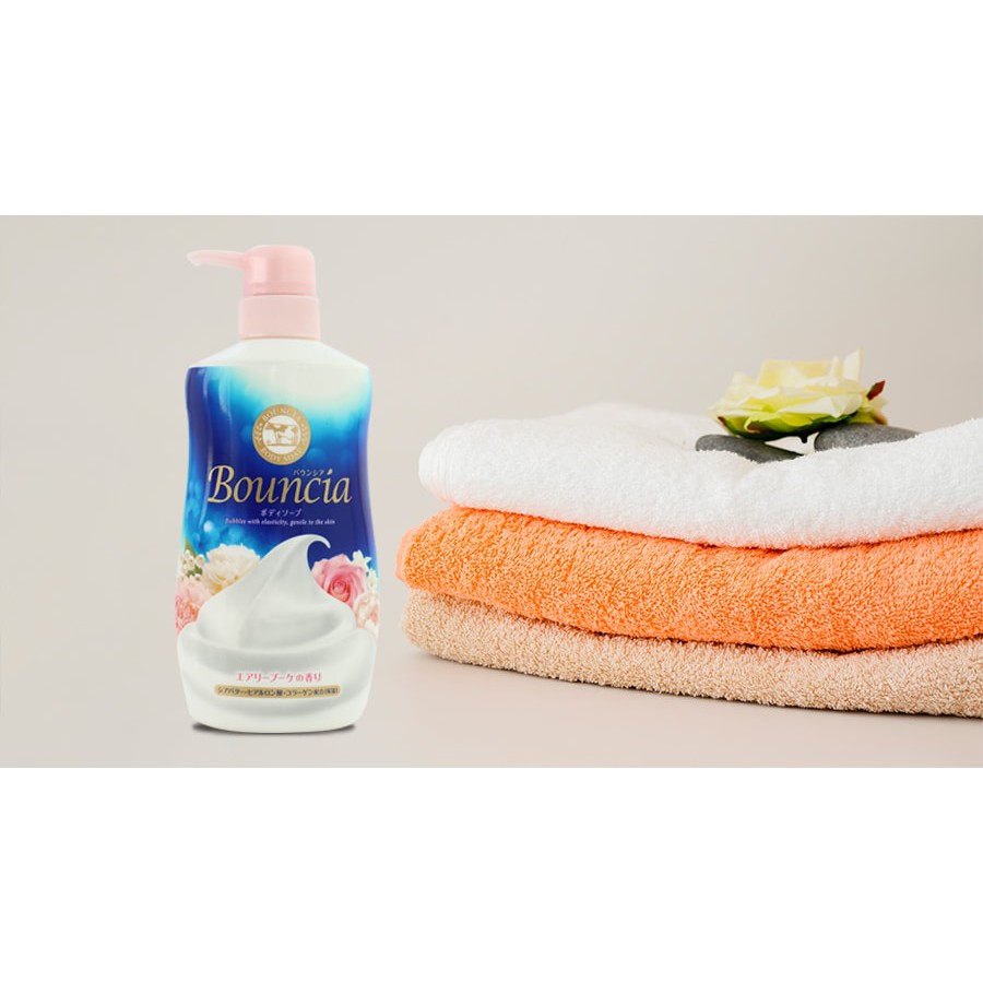 [NHẬT BẢN] Sữa Tắm Hương Hoa Hồng Bouncia Body Soap (500ml)