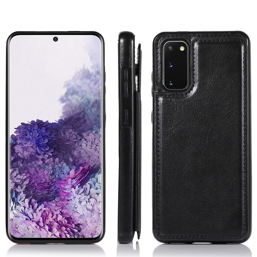 Bao da nắp gập kèm ví + giá đỡ cho SAMSUNG GALAXYS10LITE NOTE 10 LITE A91 A81 A71 A51 A50 A30S A50S A70 A70S | BigBuy360 - bigbuy360.vn