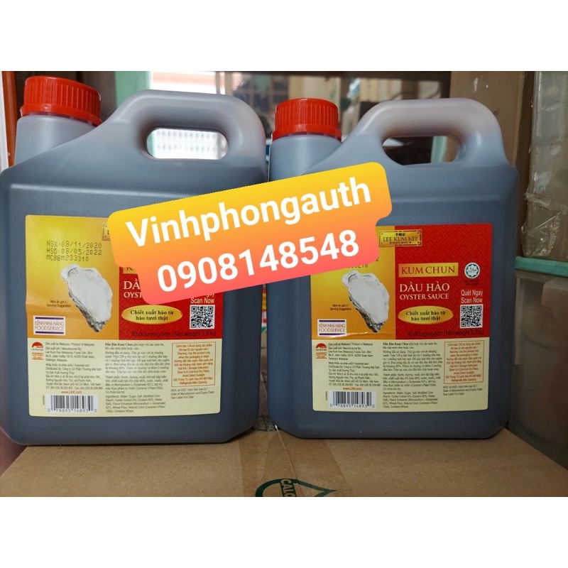 Dầu hào Lee Kum Kee 2,5kg /Kumchun