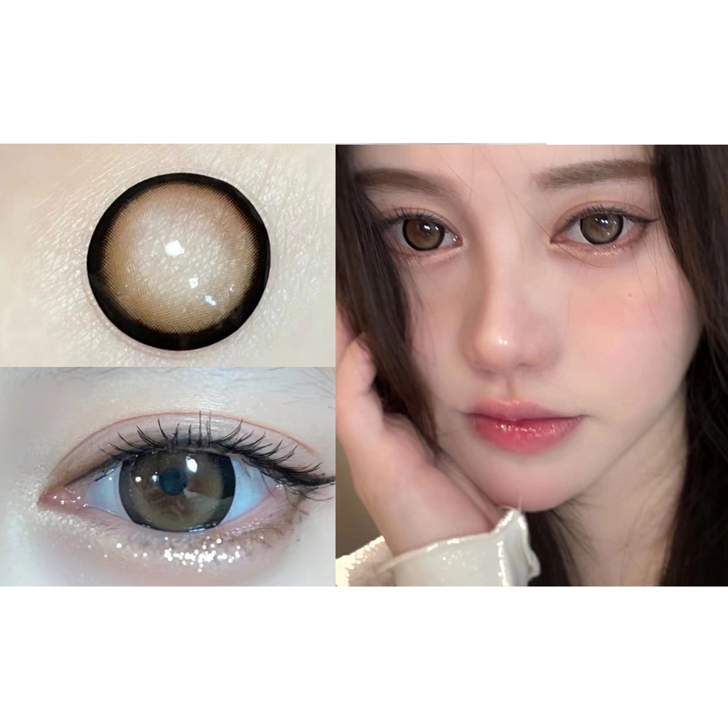 (22.(Nâu) Sê-ri Fluo) July.26, Thương HiệuClamido, Kích Thước Lớn, 14.50mm, (Lớp 0-8.00), Ống Kính L