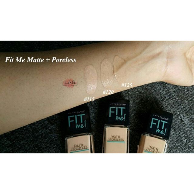 HÀNG AIR USA Kem nền Maybelline Fit Me Matte And Poreless Foundation