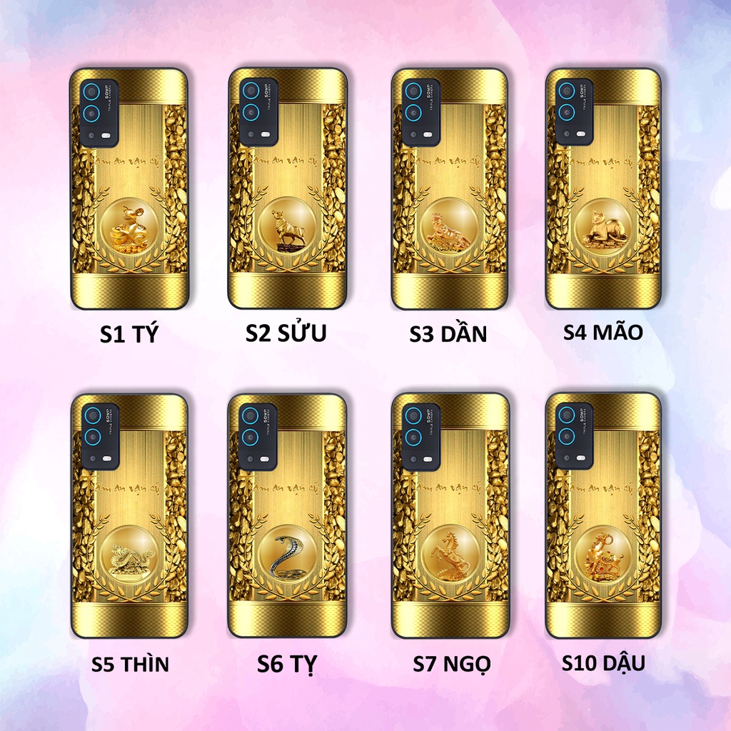 Ốp Oppo A54 / A55 in hình 12 con giáp ốp lưng cao cấp chất lượng Son Store 68