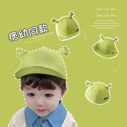 Mũ Bucket Họa Tiết Hoạt Hình Phong Cách Hàn Quốc Xinh Xắn Dành Cho Bé