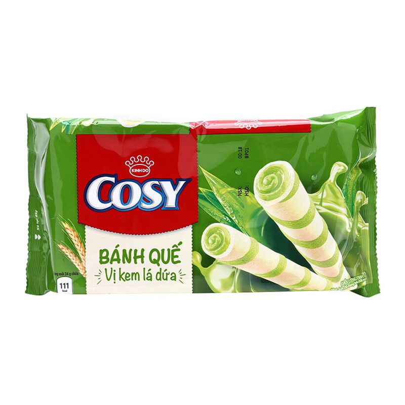 [Q.3] QUẬN 3 [HỎA TỐC] [RẺ NHẤT SHOPEE] MỘT HỘP BÁNH QUẾ COSY 150g VỊ LÁ DỨA