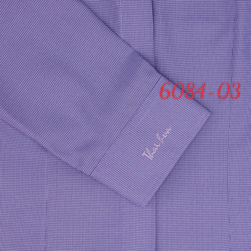 Áo Thái Hòa hoạ tiết lạ màu tím 6084