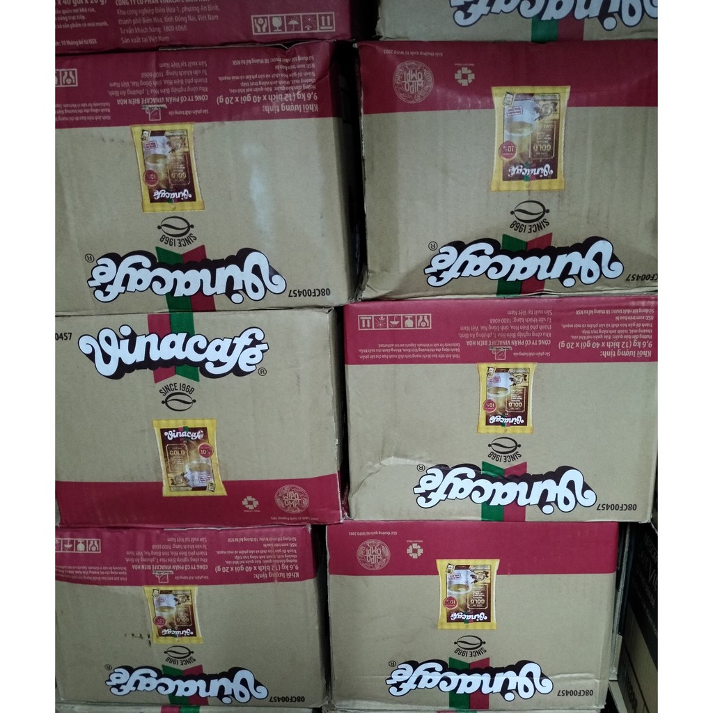 Cà phê sữa VinaCafé Gold Original 800g ( 40 gói x 20g ) | BigBuy360 - bigbuy360.vn