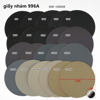 2 Tờ Nhám Đĩa Tròn Mịn Hiệu 996a Cao Cấp 5 Inches 125mm Đánh Bóng Epoxy - Trường Thịnh Epoxy