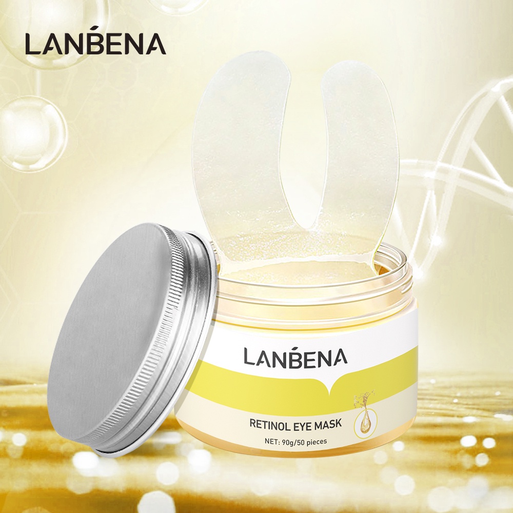 Mặt nạ mắt LANBENA chiết xuất retinol giảm quầng thâm bọng mắt nuôi dưỡng làm săn chắc da 90g | BigBuy360 - bigbuy360.vn
