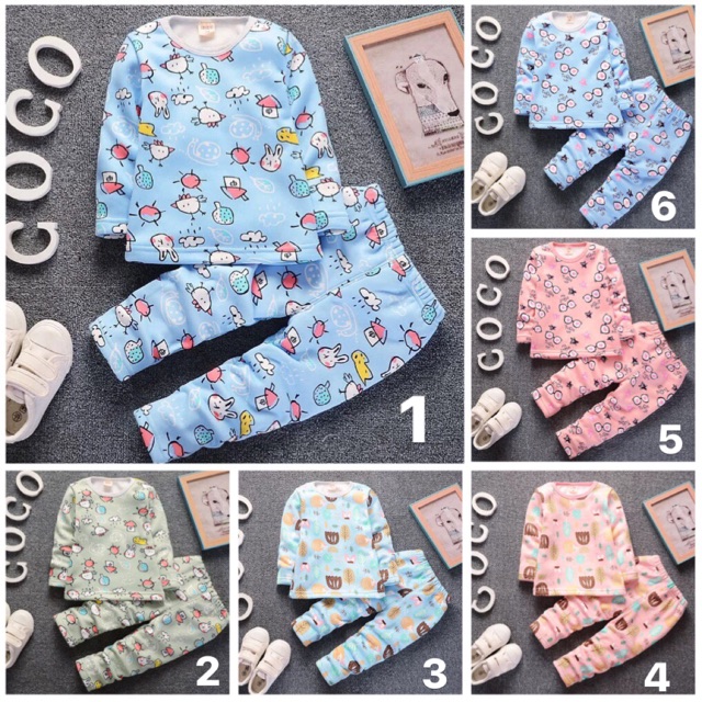 Bộ nỉ bông Quảng Châu có ảnh thật